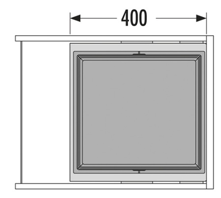 картинка Система выдвижная Cargo Synchro 45 см, 55л от магазина SEFI