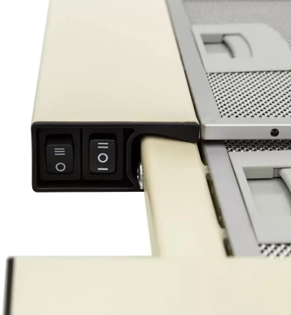 картинка Встраиваемая вытяжка KRONA Kamilla slim 600 ivory (1 мотор) от магазина SEFI