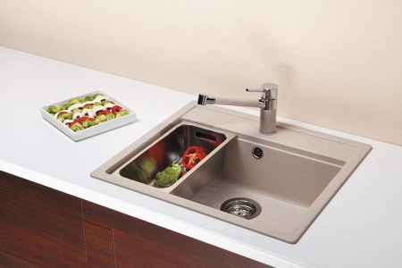 картинка Кухонная мойка SCHOCK NEMO 60 CRISTALITE оникс от магазина SEFI