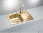 картинка Мойка Alveus LINE MONARCH 110-BRONZE 610x500 в комплекте с выпуском и сифоном от магазина SEFI