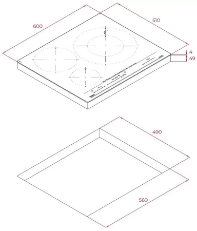 картинка Индукционная варочная панель Teka IZC 63630 MST WHITE от магазина SEFI