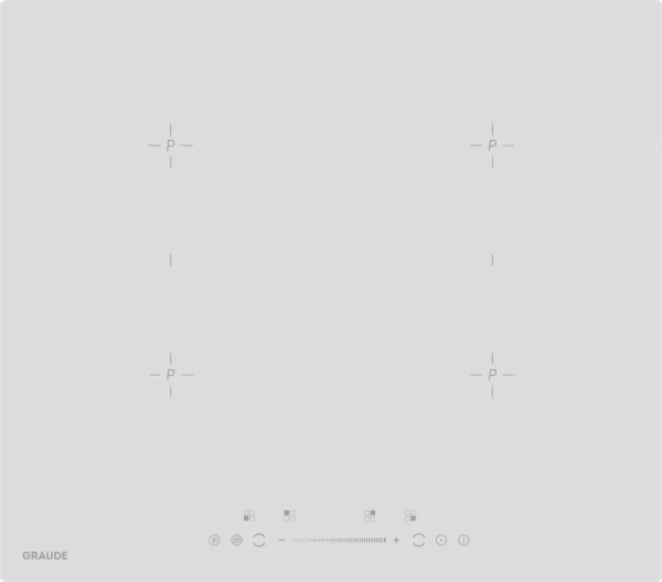 картинка Индукционная варочная панель Graude IK 60.2 BW от магазина SEFI