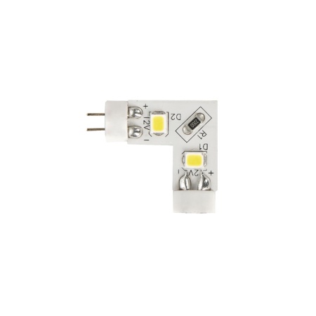 картинка Соединение угловое светодиодное для LED лент, 12V, IP20, 8мм, разъемы папа/мама теплый, правый магазин SEFI являющийся официальным дистрибьютором в России  картинка Соединение угловое светодиодное для LED лент, 12V, IP20, 8мм, разъемы папа/мама теплый, правый от магазина SEFI