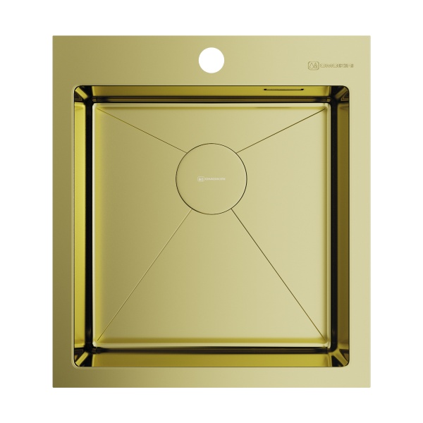 картинка Omoikiri Akisame 46-LG нерж. сталь/светлое золото от магазина SEFI