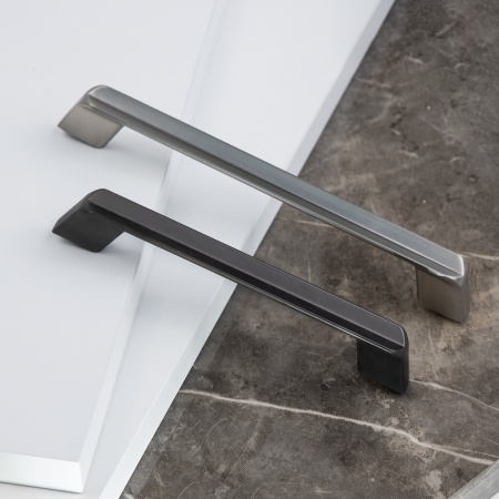 картинка Ручка меб. скоба мет. TECHNO line 160 графит, AKS от магазина SEFI