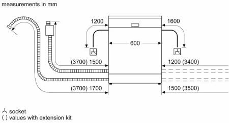 картинка Встраиваемая посудомоечная машина Neff S157ZB801E от магазина SEFI