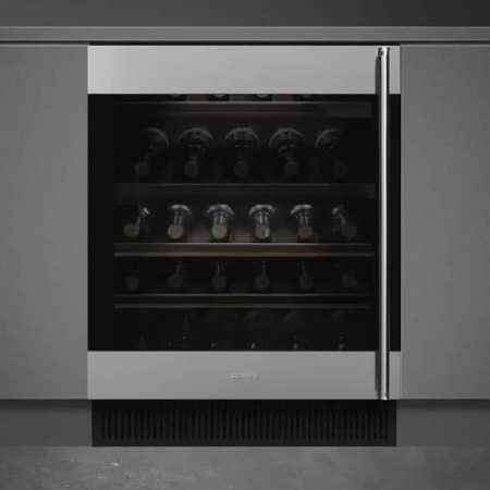 картинка Встраиваемый винный шкаф Smeg CVI338LX3 от магазина SEFI