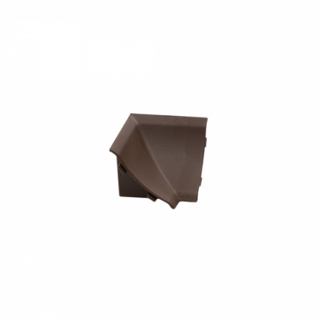 картинка Уголок ПВХ внутрен. к плинтусу LР NW орех (53) EL-MECH-PLAST от магазина SEFI