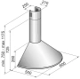 картинка Вытяжка Korting KHC 6930 X от магазина SEFI