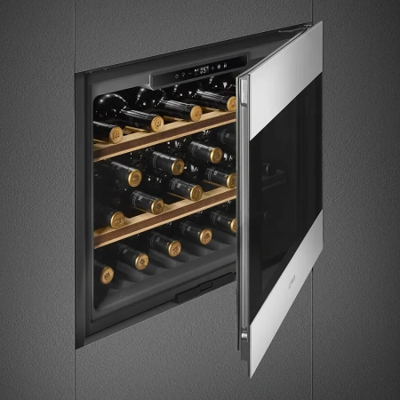 картинка Встраиваемый винный шкаф Smeg CVI320XE от магазина SEFI