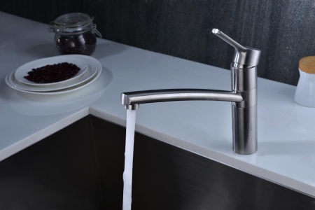 картинка Смеситель для кухни, EMAR 3011, цвет сатин от магазина SEFI