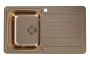 картинка Мойка Alveus LINE 20 MONARCH COPPER 860x5001x в комплекте с выпуском без сифона от магазина SEFI