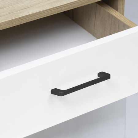 картинка Ручка меб. скоба мет. VULKAN 128 черный матовый, AKS от магазина SEFI