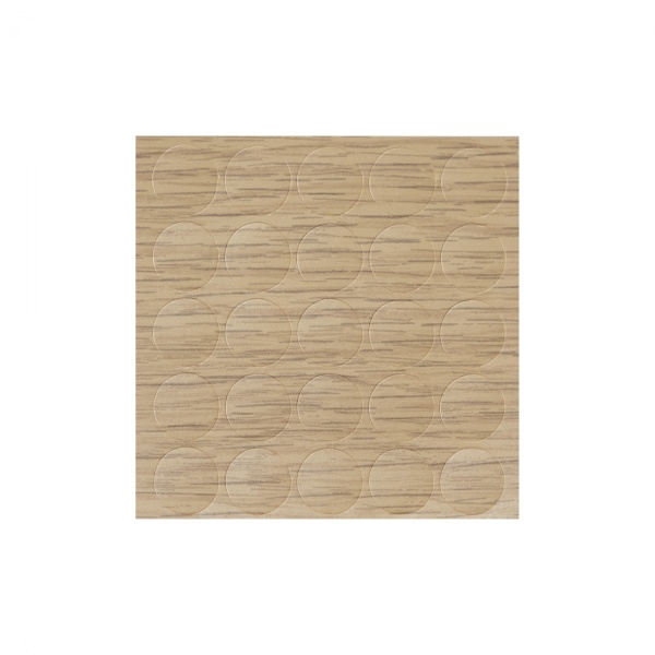 картинка Заглушка самоприлипающая к конфирматам дуб (14316) AKS (лист-25шт.) от магазина SEFI