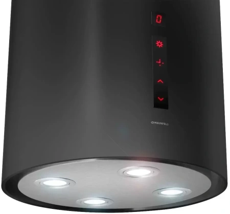 картинка Вытяжка Maunfeld LEE WALL (sensor) 39 BLACK от магазина SEFI