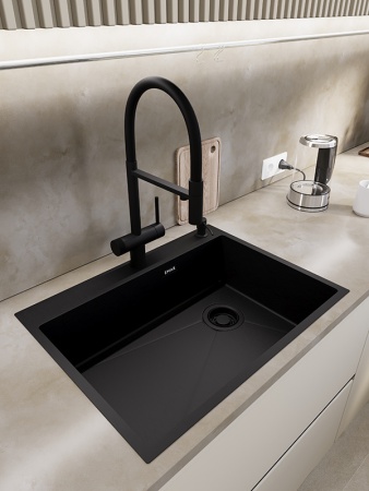 картинка Мойка Emar EMB-660(TOP) PVD Black от магазина SEFI