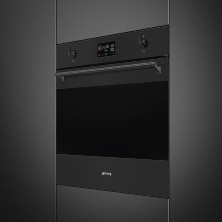 картинка Духовой шкаф с функцией СВЧ Smeg SO6302M2N от магазина SEFI