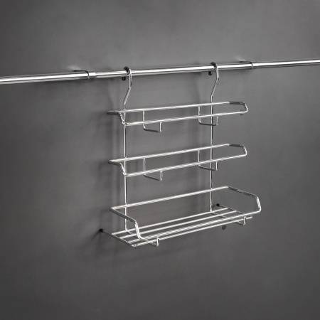 картинка Корзина на трубу d16 для бумаги и плёнки CWJ215 хром AKS от магазина SEFI