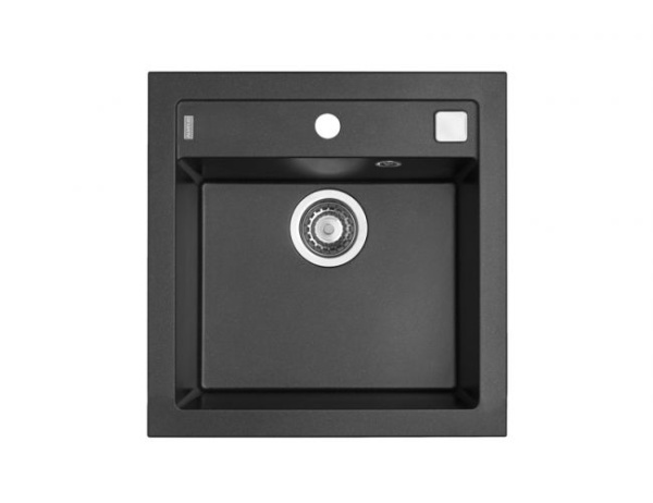 картинка Мойка ALVEUS FORMIC 20 GRANITAL+ TWILIGHT-G05M 520x510x200;1x с сифоном 1127749, от магазина SEFI