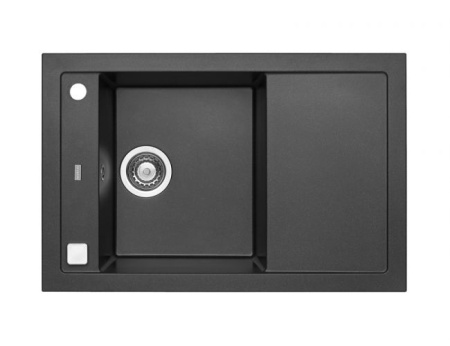 картинка Мойка ALVEUS FORMIC 30 GRANITAL+ TWILIGHT-G05M 760X500 1X с сифоном 1127749, от магазина SEFI