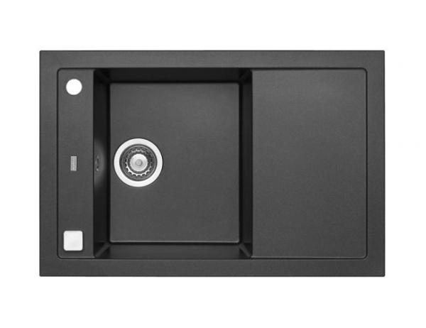 картинка Мойка ALVEUS FORMIC 30 GRANITAL+ TWILIGHT-G05M 760X500 1X с сифоном 1127749, от магазина SEFI