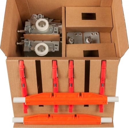 картинка Кронштейны для 2-х дверного шкафа, расст. от пола до края двери 33мм от магазина SEFI