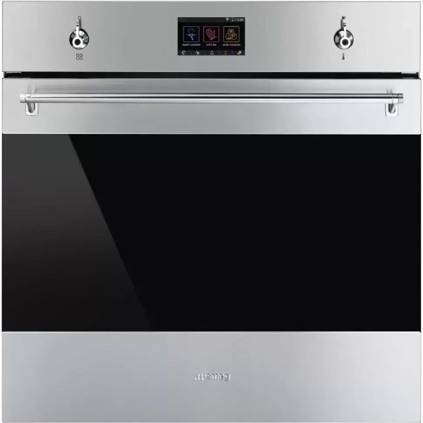 картинка Духовой шкаф c паром и СВЧ Smeg SO6303APX от магазина SEFI