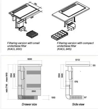 картинка Индукционная варочная панель FALMEC INDUCTION HOB INOX (880) от магазина SEFI