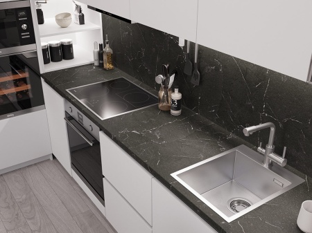 картинка Мойка EMAR 128A, покрытие PVD, цвет сатин от магазина SEFI