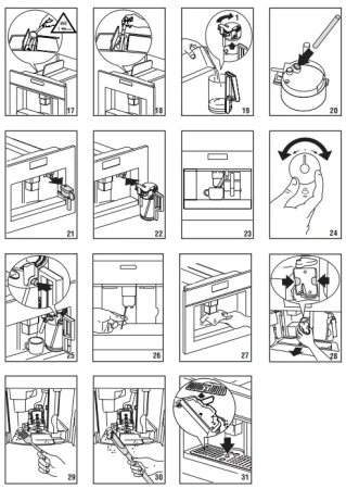 картинка Встраиваемая кофемашина Smeg CMS8451P от магазина SEFI