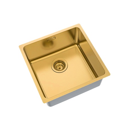 картинка Мойка, нерж.сталь, универсального монтажа, матовое золото, 440*440,  Edifice, IDDIS, EDI44B0i77 от магазина SEFI