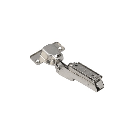 картинка Петля полунакладная с доводчиком 48мм h0 clip-on AKS PLUS 3D узкая (саморезы, заглушки) от магазина SEFI