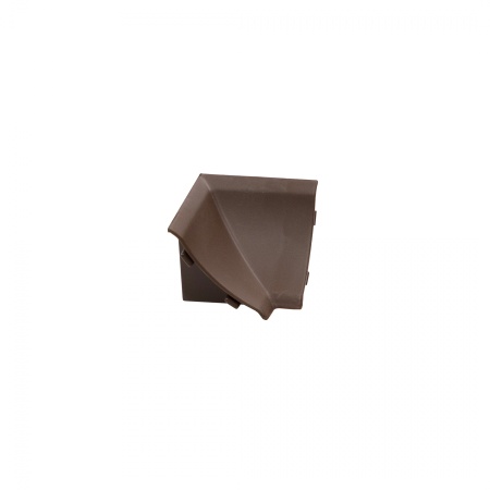 картинка Уголок ПВХ внутрен. к плинтусу LР NW коричневый (113) EL-MECH-PLAST от магазина SEFI
