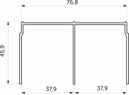 картинка Профиль алюминиевый SENATOR черный глянец направляющая верхн. L-6000 мм АЛЮТЕХ магазин SEFI являющийся официальным дистрибьютором в России  картинка Профиль алюминиевый SENATOR черный глянец направляющая верхн. L-6000 мм АЛЮТЕХ от магазина SEFI