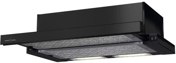 картинка Вытяжка Krona VENDY 600 BLACK (1 мотор) от магазина SEFI