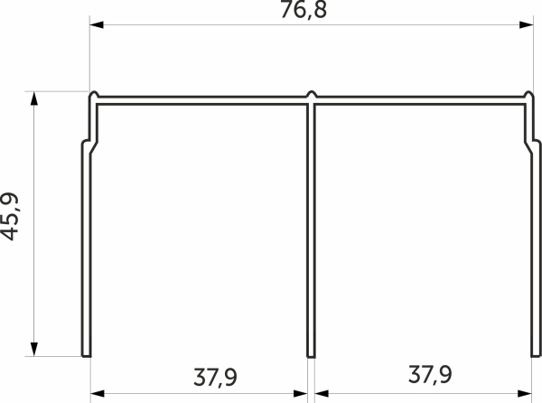 картинка Профиль алюминиевый SENATOR белый глянец направляющая верхн. L-6000 мм АЛЮТЕХ магазин SEFI являющийся официальным дистрибьютором в России  картинка Профиль алюминиевый SENATOR белый глянец направляющая верхн. L-6000 мм АЛЮТЕХ от магазина SEFI