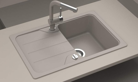 картинка Кухонная мойка SCHOCK FORMHAUS 45D CRISTALITE саббиа от магазина SEFI