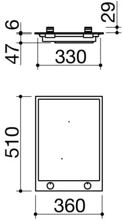 картинка Индукционная варочная панель Barazza 1PBF3ID магазин SEFI являющийся официальным дистрибьютором в России  картинка Индукционная варочная панель Barazza 1PBF3ID от магазина SEFI