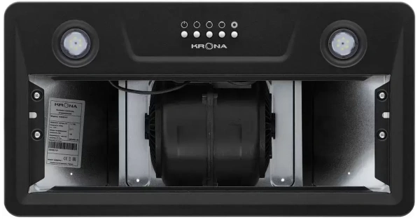 картинка Встраиваемая вытяжка Krona LUISA 600 BLACK PB от магазина SEFI