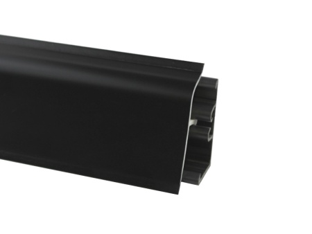 картинка Плинтус ПВХ к столешнику LB38 черный (012) РФ (1шт=3м.п.) от магазина SEFI