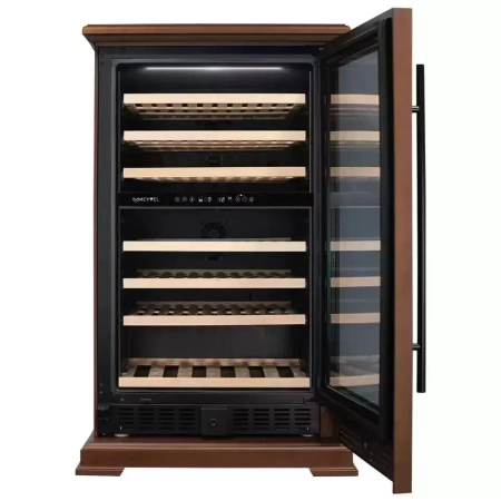 картинка Винный шкаф Meyvel MV77PRO-KBT2 (Итальянский орех) от магазина SEFI