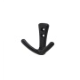 картинка Крючок меб. двухрожковый мет. RUNA черный матовый AKS от магазина SEFI