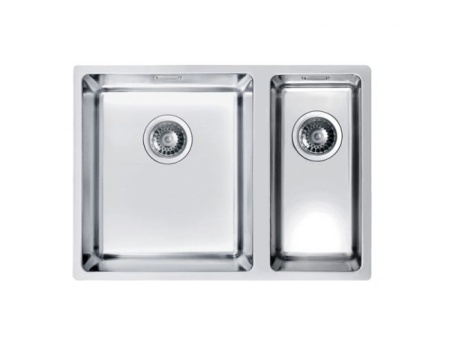 картинка Мойка ALVEUS KOMBINO 120 SAT-90 550X400X144  в комплекте с сифоном 1130557, от магазина SEFI