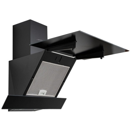 картинка Наклонная вытяжка HiSTORY CAG67S 2FBK Черный кристалл от магазина SEFI