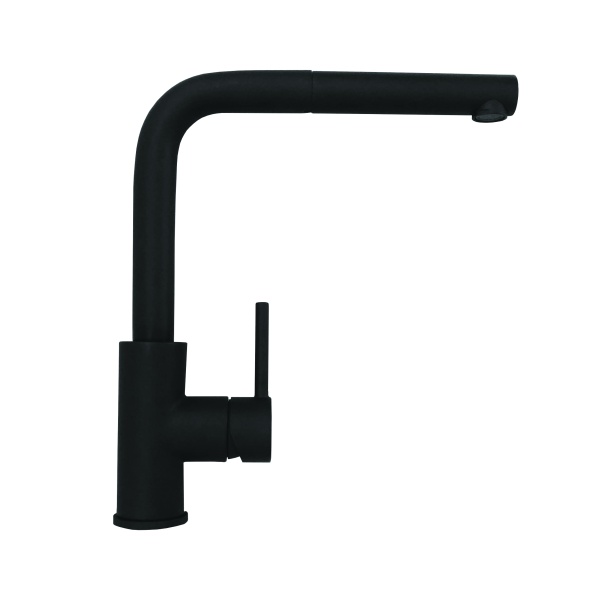 картинка Смеситель для мойки ALVEUS ZEOS  P MONARCH BLACK MATT от магазина SEFI