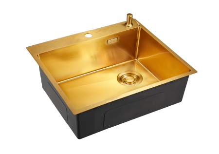 картинка Мойка EMB-560(TOP), цвет Золото PVD от магазина SEFI