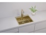 картинка Мойка Alveus PURE MONARCH 70 new GOLD FS 565X525 в компл. с выпуском без сифона, от магазина SEFI