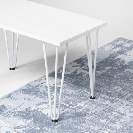 картинка Опора меб. FLASH X h410, белый AKS от магазина SEFI