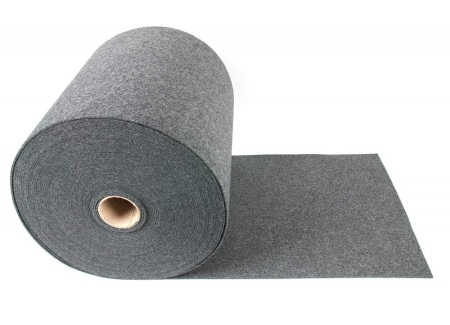 картинка Коврик из искусственного фетра Xint inlay, ширина 473 мм, рулон 38м серый от магазина SEFI