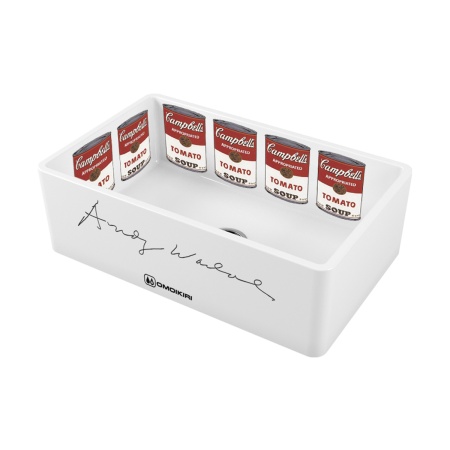 картинка Omoikiri Mikura 76-Warhol Natceramic/белый от магазина SEFI